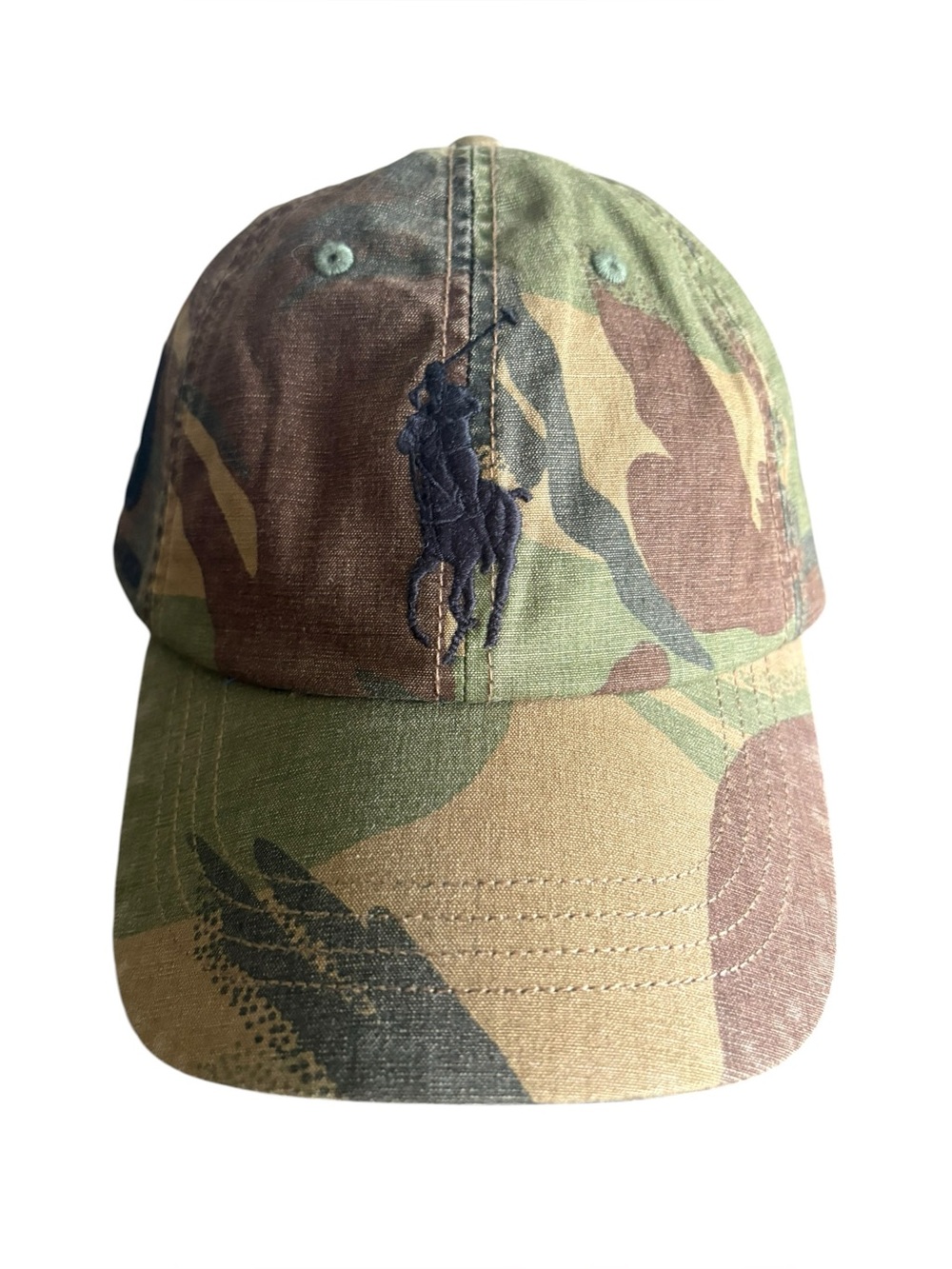 NWT Polo Ralph Lauren Camouflage Baseball Cap adjustable Back Strap OS